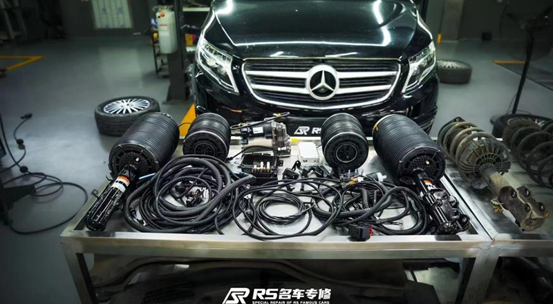 Mercedes-Benz Vito ອັບເກຣດ Air Suspension